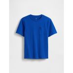 Gap Erkek Çocuk Koyu Mavi Pocket T-Shirt