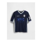 GAP Erkek Çocuk Lacivert Oversized Jersey T-Shirt