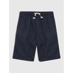 Gap Erkek Çocuk Lacivert Poplin Pull-On Şort - XS