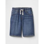 Gap Erkek Çocuk Lacivert Pull-On Sweatpant Jean Şort - 2XL
