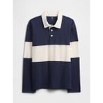 Gap Erkek Çocuk Lacivert Rugby Polo T-Shirt - XS