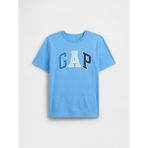 Gap Erkek Çocuk Mavi Grafik Baskılı T-Shirt - XS
