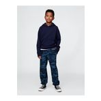 GAP Erkek Çocuk Mavi Relaxed Gap Logo Eşofman Altı