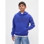 Gap Erkek Çocuk Mavi Relaxed Gap Logo Sweatshirt - XS
