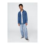GAP Erkek Çocuk Mavi Ultrasoft Pull-on Baggy Jean Pantolon