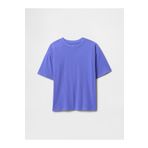 GAP Erkek Çocuk Mor Relaxed Original T-shirt