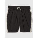 Gap Erkek Çocuk Siyah Hybrid Colorblock Şort - XS