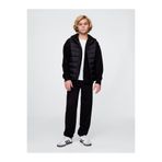 GAP Erkek Çocuk Siyah Relaxed Logo Eşofman Altı