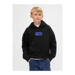 GAP Erkek Çocuk Siyah Sweatshirt GapFit Tech Hızlı Kuruyan Logo