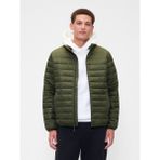 Gap Erkek Haki 100% Geri Dönüştürülmüş Relaxed Coldcontrol Şişme Mont - Yeşil
