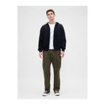 GAP Erkek Haki GapFlex Straight Kargo Washwell™ Pantolon