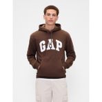 Gap Erkek Kahverengi Gap Logo Relaxed Fleece Sweatshirt - 2XL