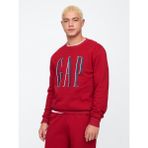 Gap Erkek Kırmızı Gap Logo Fleece Sweatshirt - XL