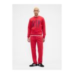 GAP Erkek Kırmızı Logo Straight-Leg Eşofman Altı