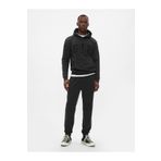 GAP Erkek Koyu Gri Logo Fleece Jogger Eşofman Altı