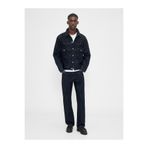GAP Erkek Koyu Mavi Relaxed Straight Jean Pantolon