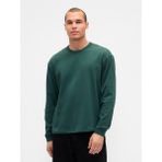 Gap Erkek Koyu Yeşil Heavyweight Crop T-Shirt - XL