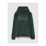 GAP Erkek Koyu Yeşil VintageSoft Arch Logo Sweatshirt