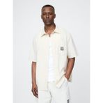 Gap Erkek Krem 100% Geri Dönüştürülmüş Relaxed Naylon Gömlek - XS