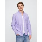 Gap Erkek Lila Standard Oxford Gömlek - XS