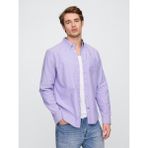 Gap Erkek Lila Standard Oxford Gömlek