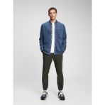 Gap Erkek Mavi Denim Pocket Gömlek - XS