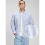 Gap Erkek Mavi Standard Fit Oxford Gömlek - XL