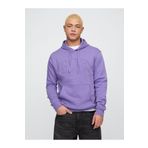 GAP Erkek Mor Gap Logo Relaxed Fleece Sweatshirt
