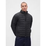 GAP Erkek Siyah 100% Geri Dönüştürülmüş Relaxed ColdControl Şişme Mont