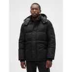 Gap Erkek Siyah Coldcontrol Max Relaxed Heavyweight Puffer Şişme Mont - XL