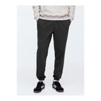 GAP Erkek Siyah Logo Fransız Havlu Kumaş Jogger Eşofman Altı
