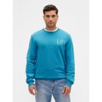 Gap Erkek Turkuaz Gap Logo Fleece Sweatshirt - 2XL