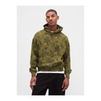 GAP Erkek Yeşil Heavyweight Oversized Kapüşonlu Sweatshirt