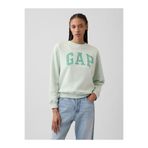GAP Kadın Açık Yeşil Logo Sweatshirt