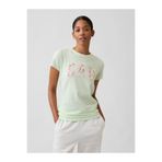 GAP Kadın Açık Yeşil Logo T-Shirt