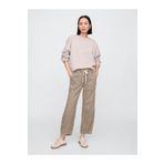 GAP Kadın Bej Straight Jean Pantolon