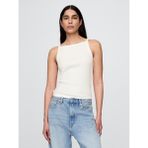 Gap Kadın Beyaz Halter Yaka Modern Atlet - 2XL