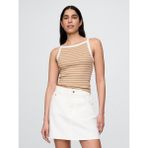 Gap Kadın Kahverengi Halter Yaka Modern Atlet - 2XL