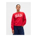 GAP Kadın Kırmızı VintageSoft Logo Tunik Sweatshirt