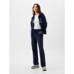 Gap Kadın Lacivert Gap Logo Bootcut Fleece Eşofman Altı - XL