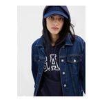 GAP Kadın Lacivert Gap Logo Fleece Sweatshirt