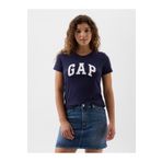 GAP Kadın Lacivert Gap Logo T-Shirt