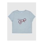GAP Kadın Mavi Gap Logo T-Shirt