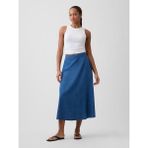Gap Kadın Mavi Pull-On Maxi Etek - XL