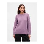 GAP Kadın Mor 100% Pamuk Oversize Kazak