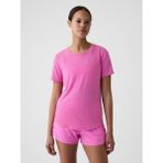 Gap Kadın Pembe Gapfit Breathe T-Shirt - XS