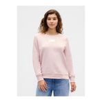 GAP Kadın Pembe Relaxed Logo Sweatshirt
