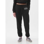 Gap Kadın Siyah Gap Logo Jogger Fransız Havlu Kumaş Eşofman Altı - XL