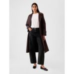 Gap Kadın Siyah High Rise Barrel Jean Pantolon - 26/REG