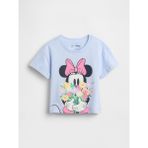 Gap Kız Bebek Açık Mavi Grafik Baskılı T-Shirt - 4 Yaş